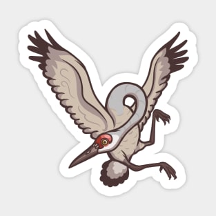 Sandhill Crane Sticker